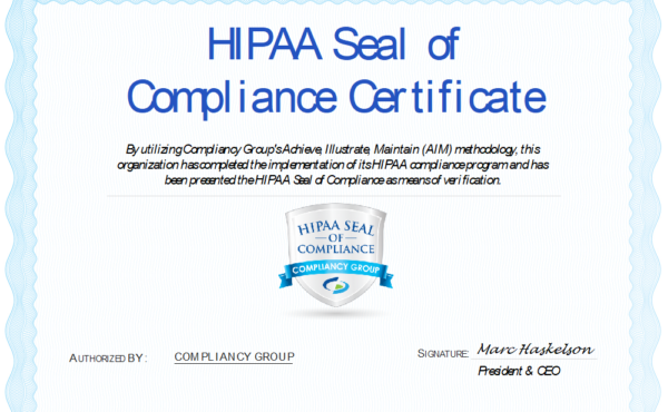 HIPAA Training & Certification